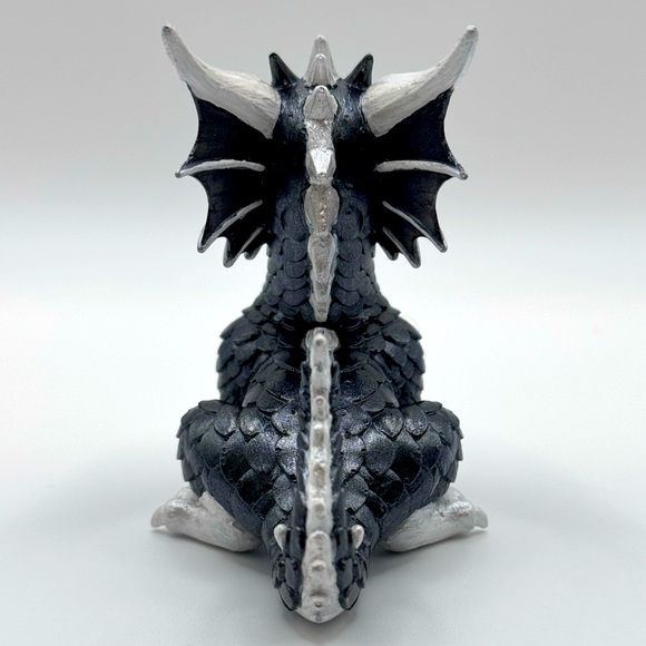 Pearl and GunMetal Dragon Baby - Picture 4 of 6